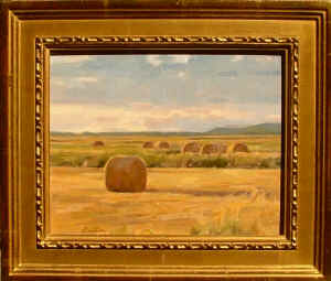 framed evening haystacks ii (3).jpg (477119 bytes)